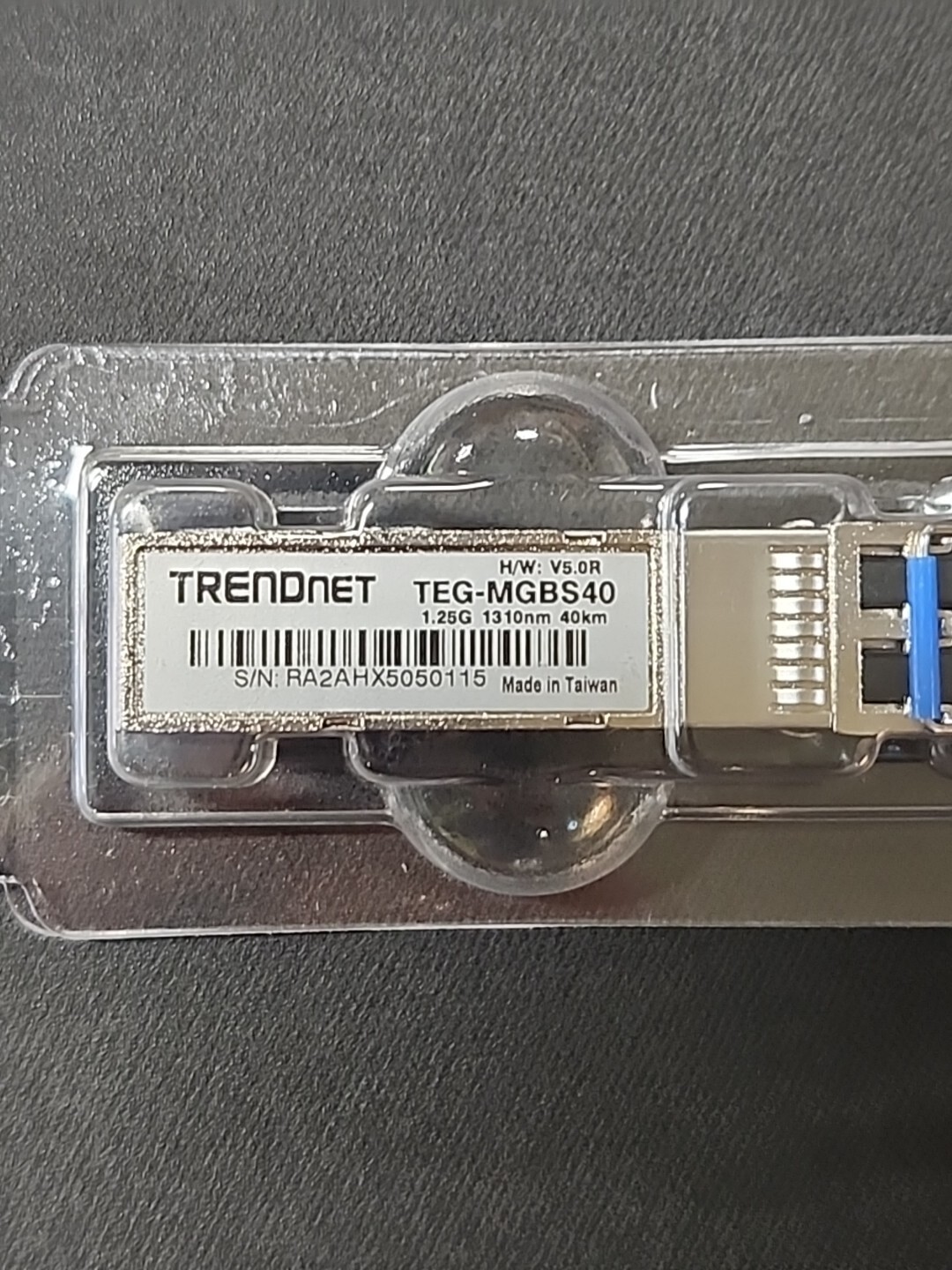 TRENDnet TEG-MGBS40 Mini GBIC Version V5.0R