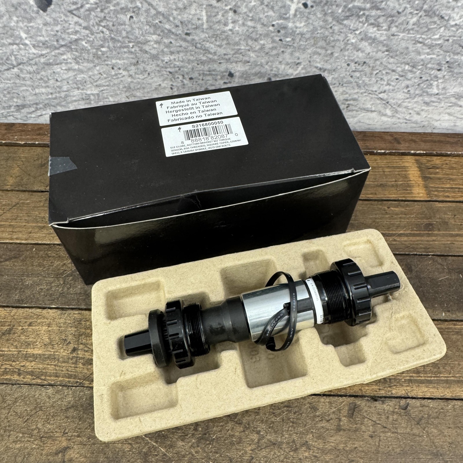 Specialized ELE Globe Bottom Bracket BSA 100mm 184mm Square Taper EBike