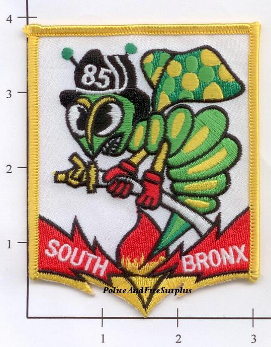 New York City NY Fire Dept Engine 85 Patch v1   Disbanded