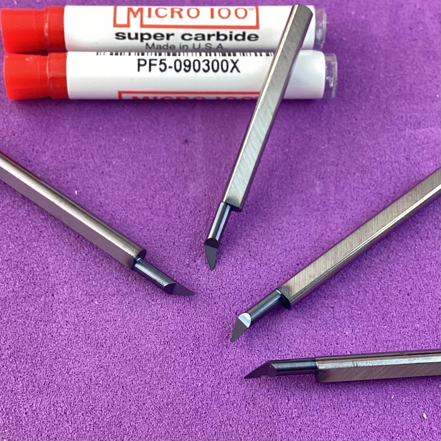 MICRO 100  PF5-090300X Carbide Axial Profiling Tool ALTiN🎯Machinist