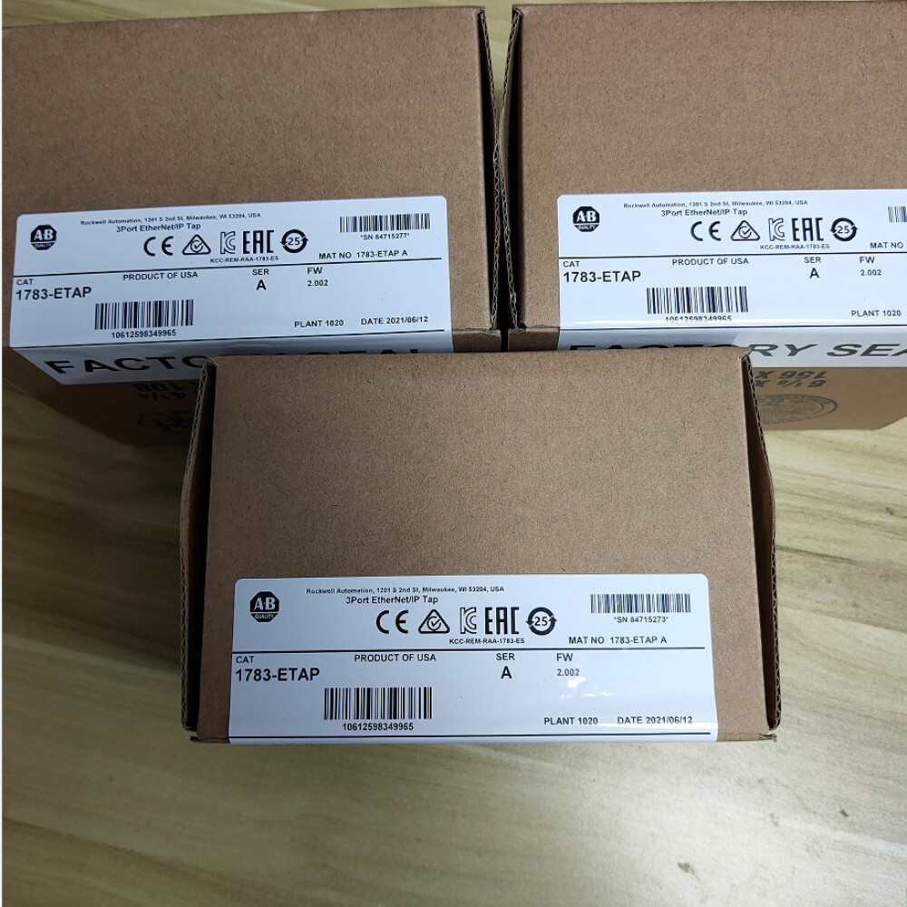 Allen-Bradley 1783-ETAP /A FW 2.002 3 Port Ethernet Tap AB 1783ETAP US Free Tax