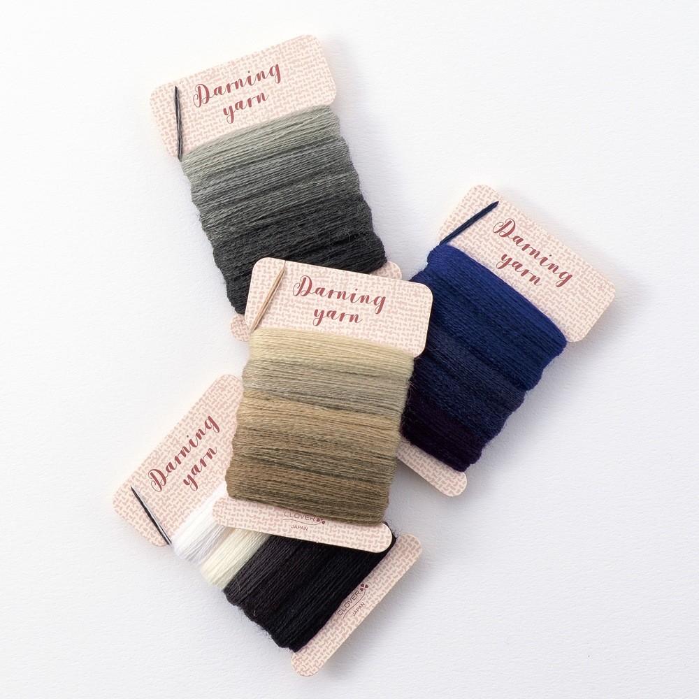 Clover Darning Thread Natural Gray (57-206)