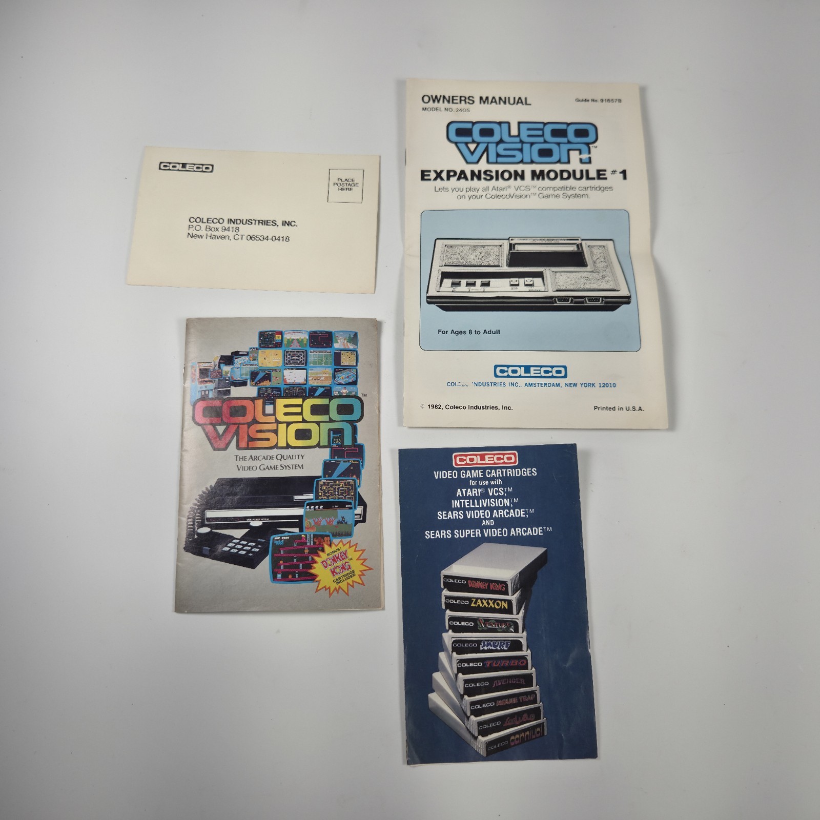 Coleco Vision Misc Manuals and Inserts