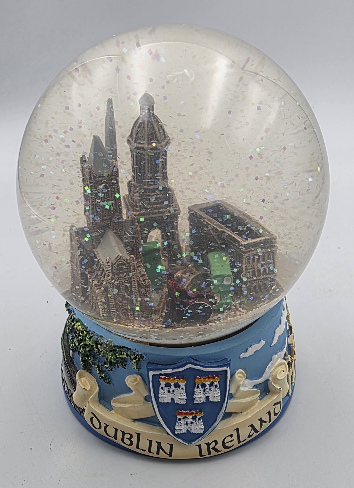 Dublin Ireland 5" Decorative Glitter / Snow Globe