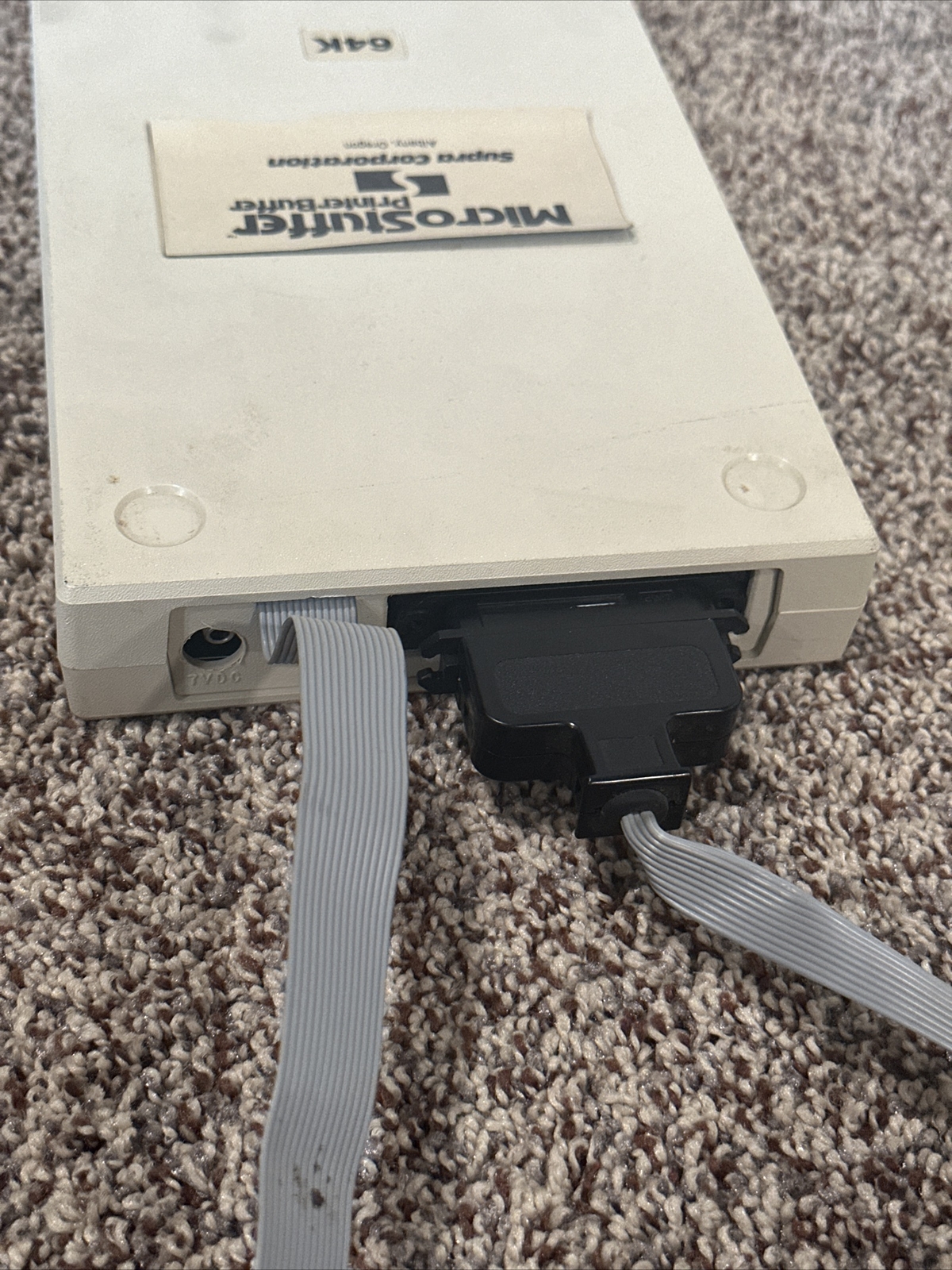 Rare MicroStuffer Micro Stuffer Printer Buffer Supra Corporation 64K *See Desc*