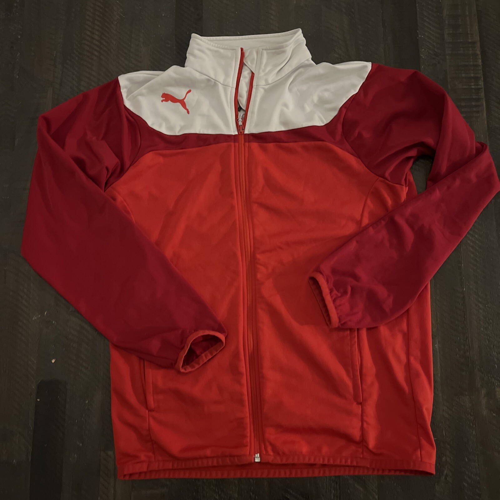 Puma Warm Up Jacket Red 653973