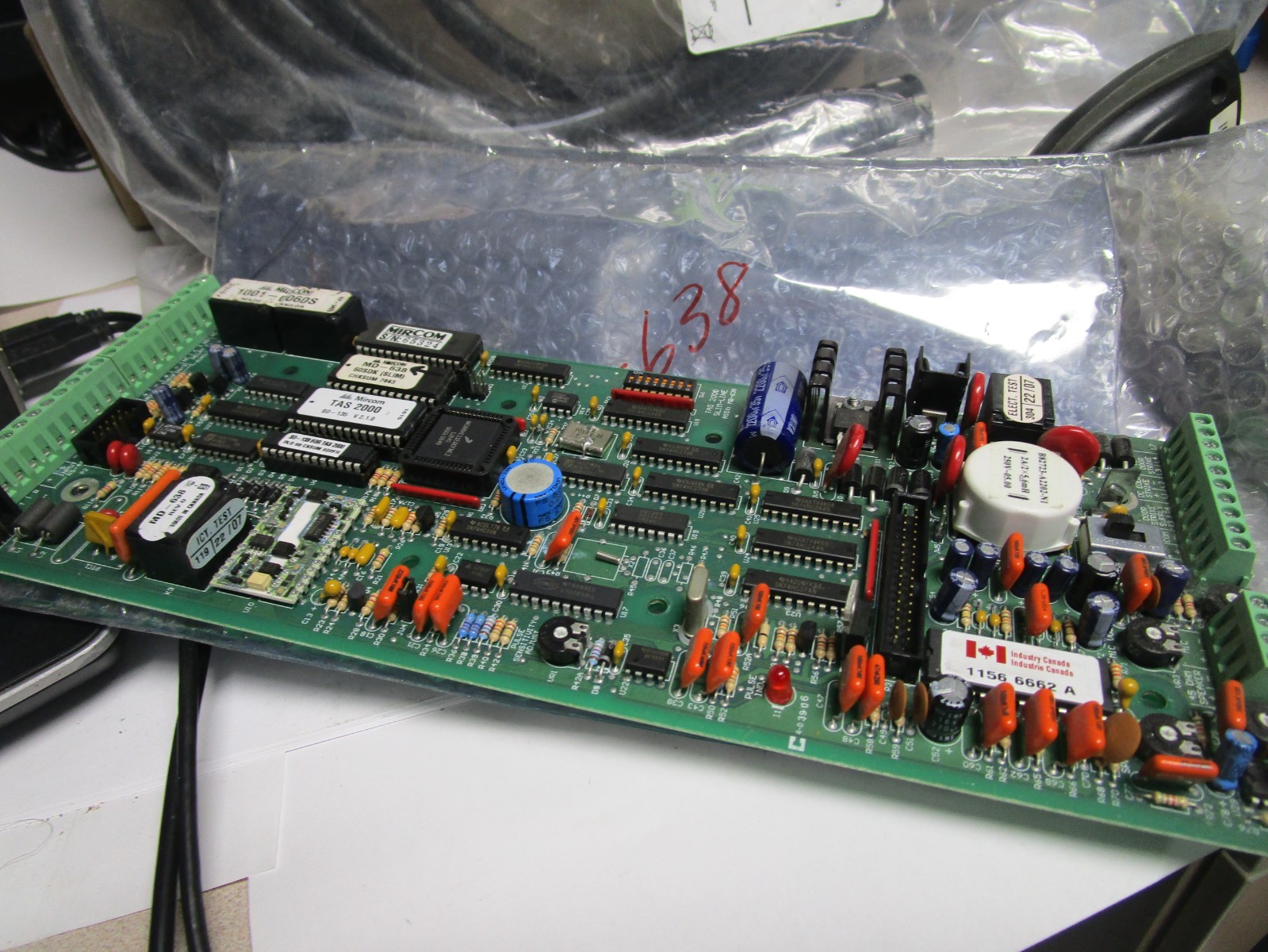 MIRCOM - PCB Board Assembly for TAS-2000 Series ADC Intercom ~ 1001-0060S