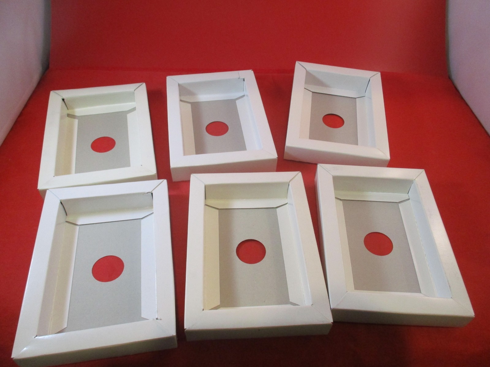 Lot of 6 Original Super Nintendo SNES Inner Tray Inside Game Holder Trays