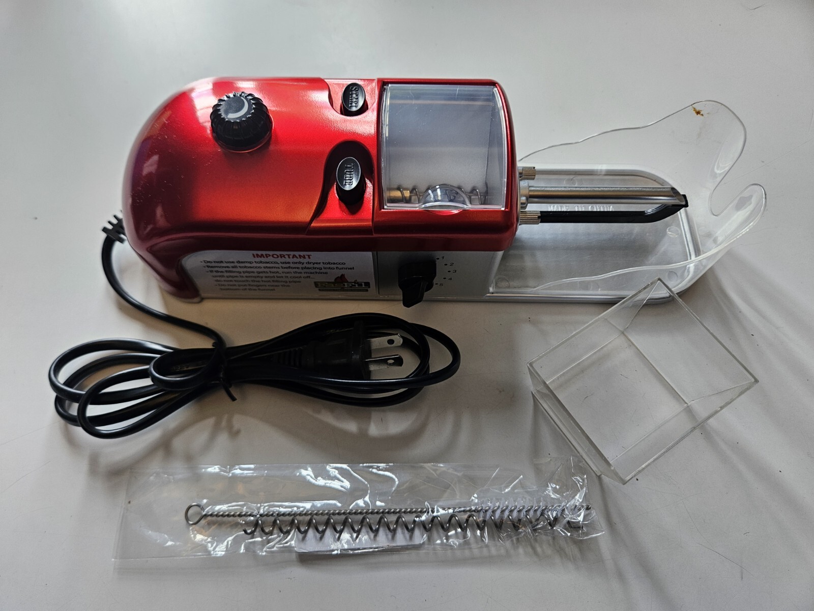 FasFil Cigarette Rolling Machine Electric Automatic Tobacco Roller Injector LN