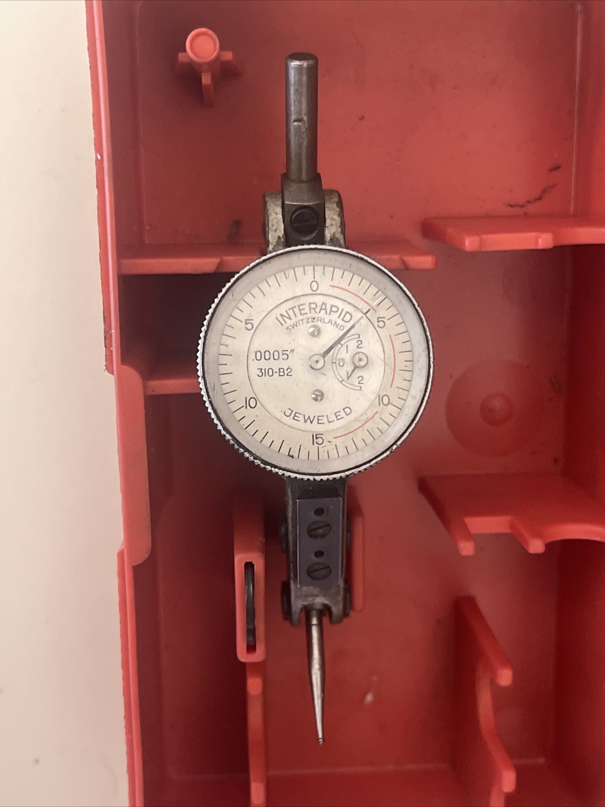 interapid dial Test indicator 310-B2 0.0005" horizontal (read Description)