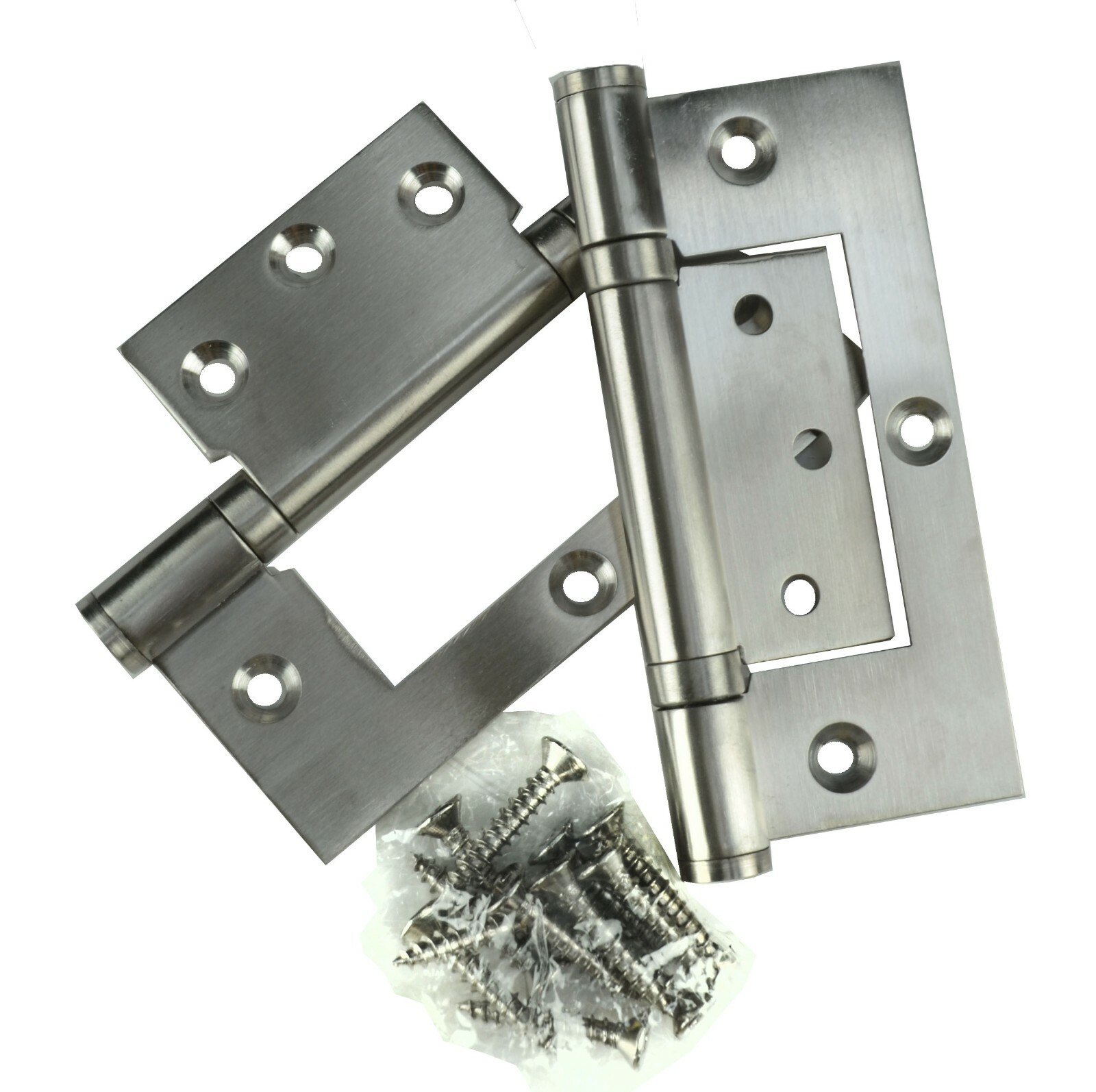 Yacht Door Boat Butt Hinge 316 Stainless Steel 4" Inch Square Non Mortise Pair