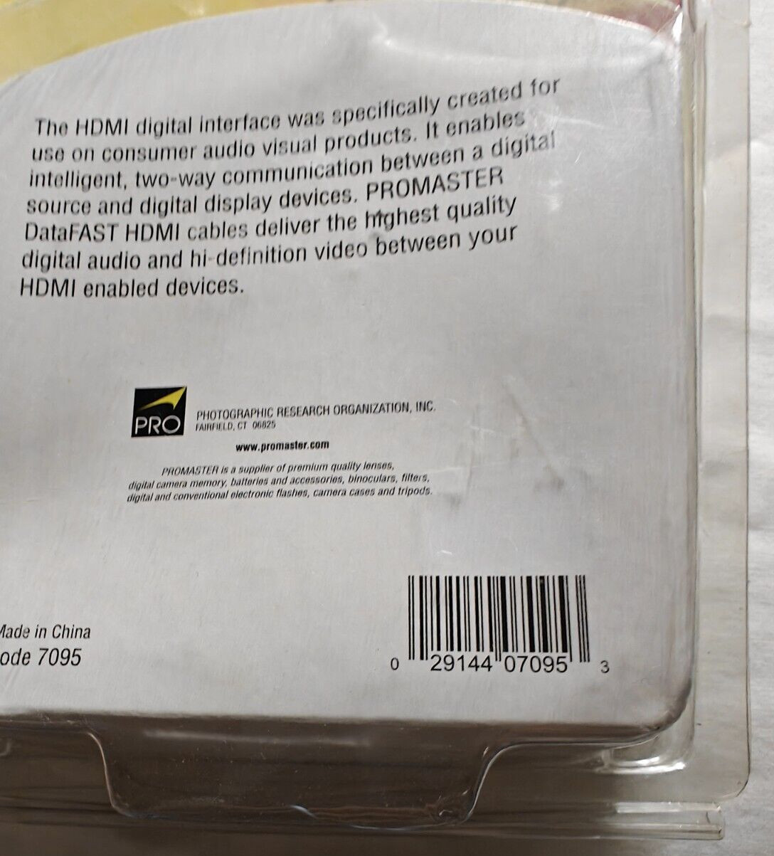 Promaster DataFAST HDMI - Micro HDMI High Speed Audio/Video Interface Cable, 6'