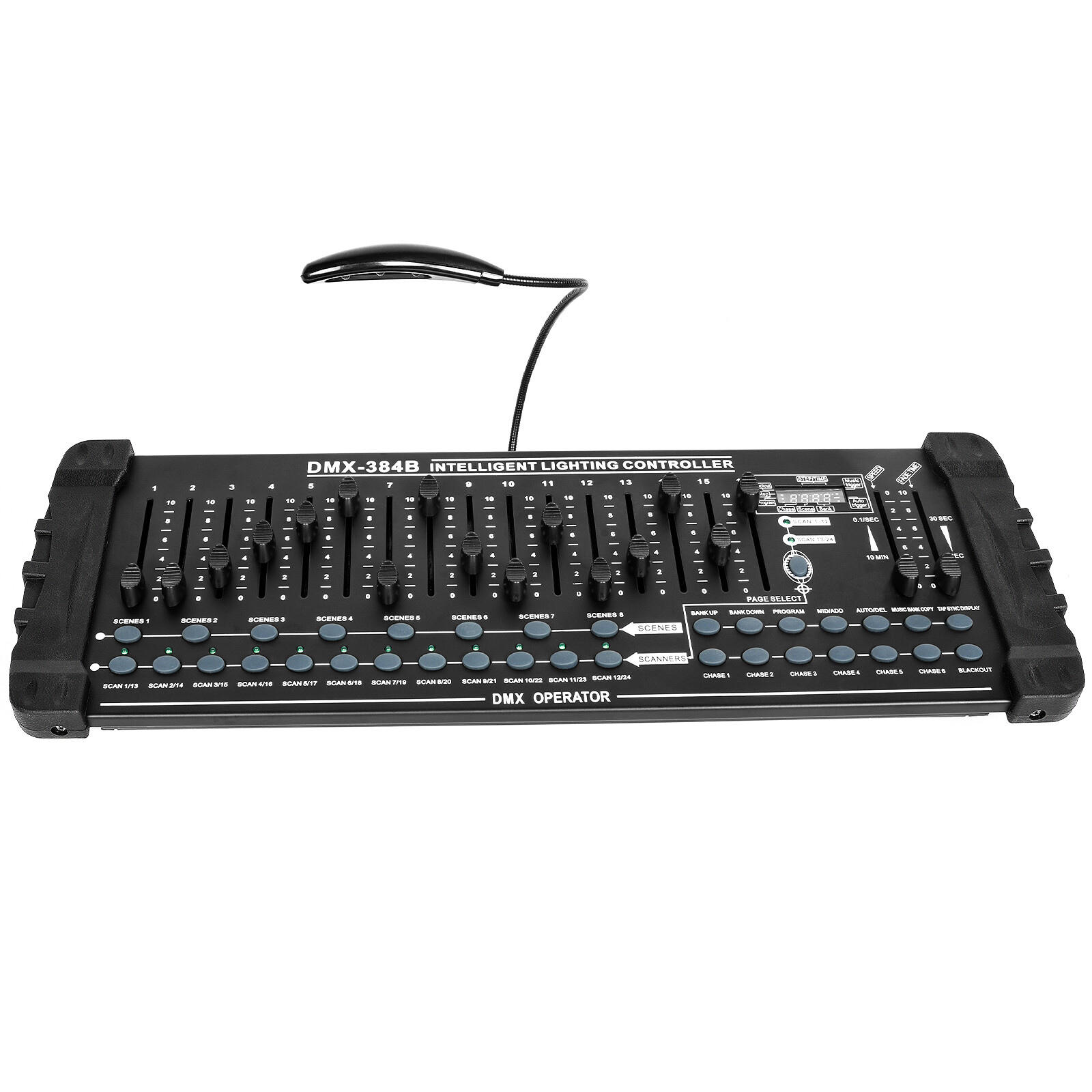 DMX 512 384 Channels Operator Console Controller For Stage Lighting DJ Party US