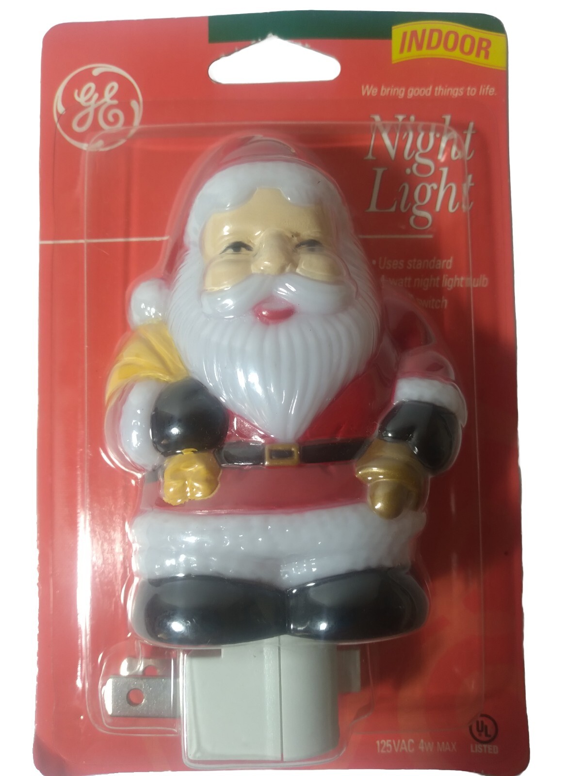 Vintage Christmas Santa Claus Night Light by GE 2004 Sealed New
