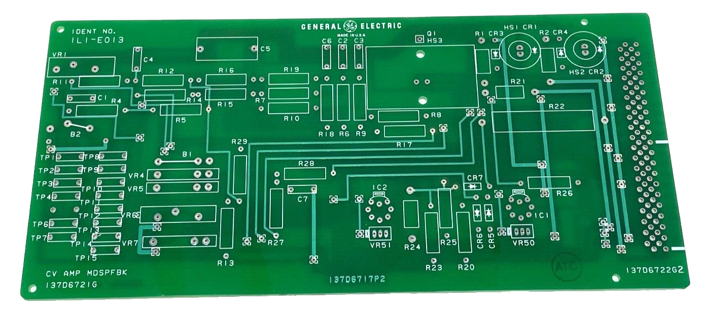 NEW General Electric 1L1-E013 Circuit Board 137D6721G / 137D6717P2 / 137D6722G2
