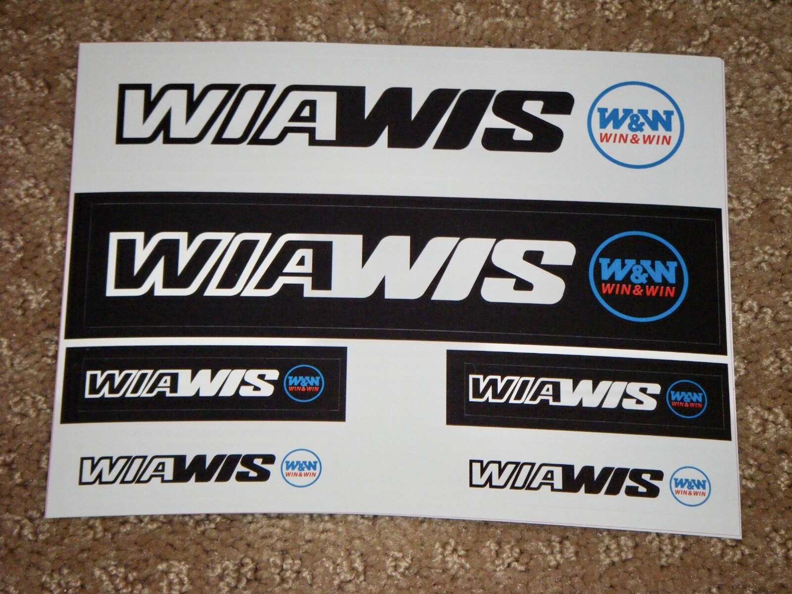 6 Win & Win Stickers(LOOK)