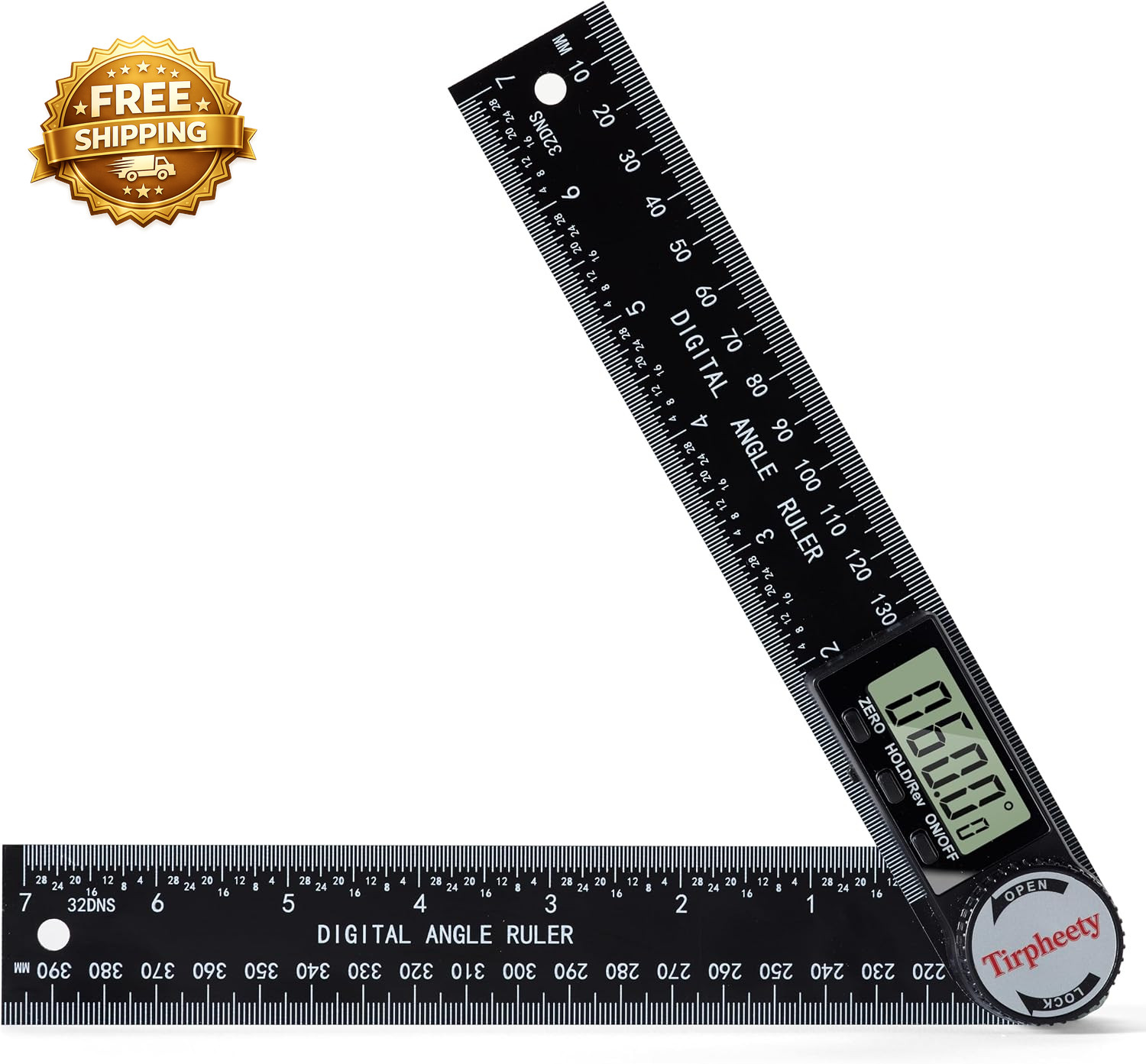 Digital Angle Finder Protractor 7-Inch Measuring Tool  3Rd Generation Quick
