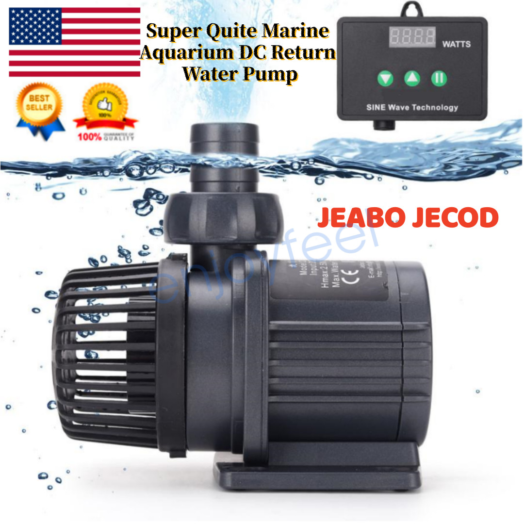 Jebao Jecod DCP6500-10000LH  Aquarium Pond Water Pump Submerge Marine+Controller