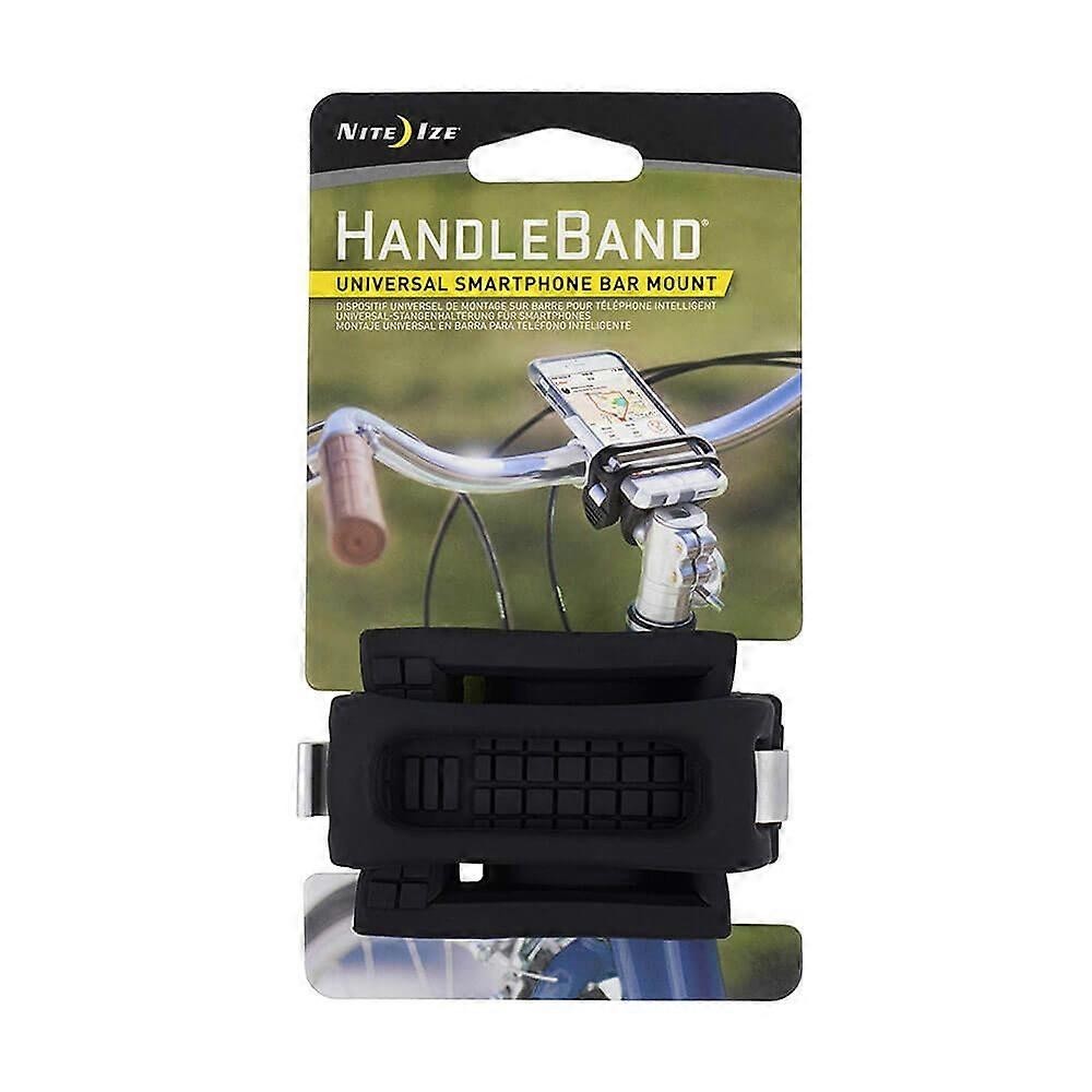 Nite Ize HandleBand Universal Phone Bike HandleBar Mount -Black-  Bulk packaging