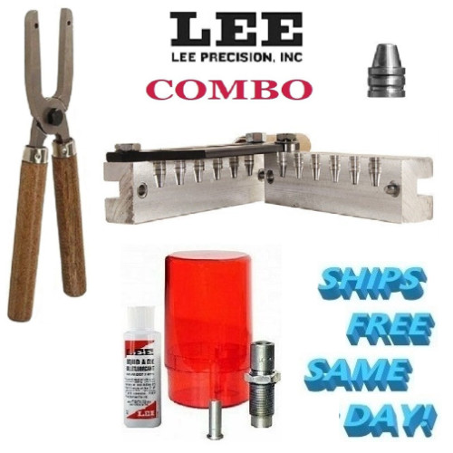 Lee 6 Cav Combo w/ Handles & Sizing Kit for 38Spl/357Mag/38Colt NP/38S&W 90294