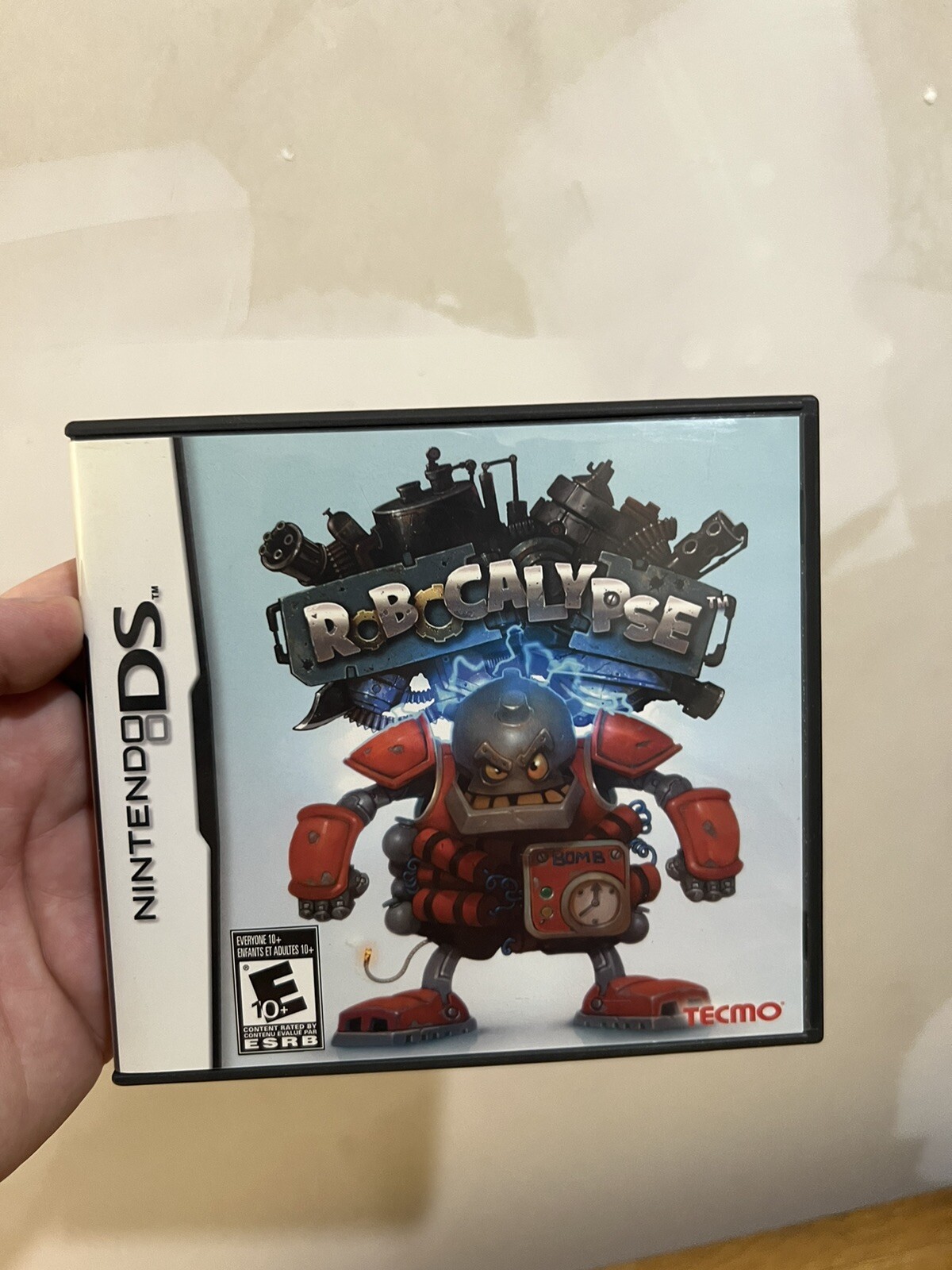 Robocalypse Nintendo DS Original Case W/ Artwork Only *NO GAME* Box Only