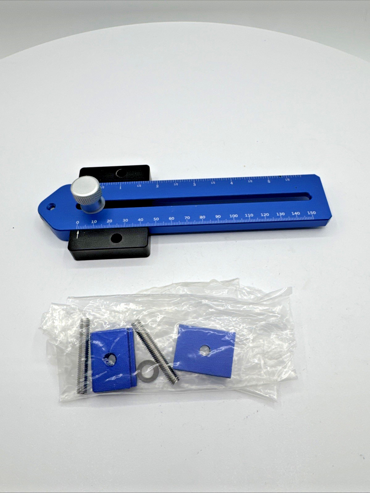 KETIPED MG-48 Thin Rip Jig Table Saw Guide 3/8 3/4 T-Slot Narrow Strips