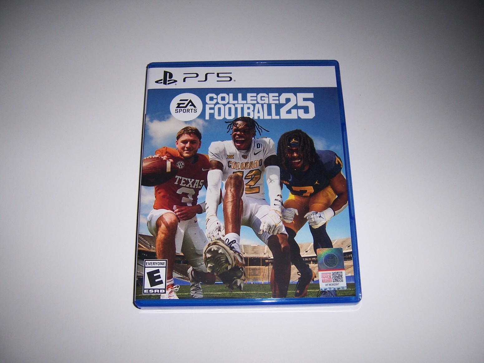Replacement Box Case Only for College Football 25 PlayStation 5 PS5 AUTHENTIC