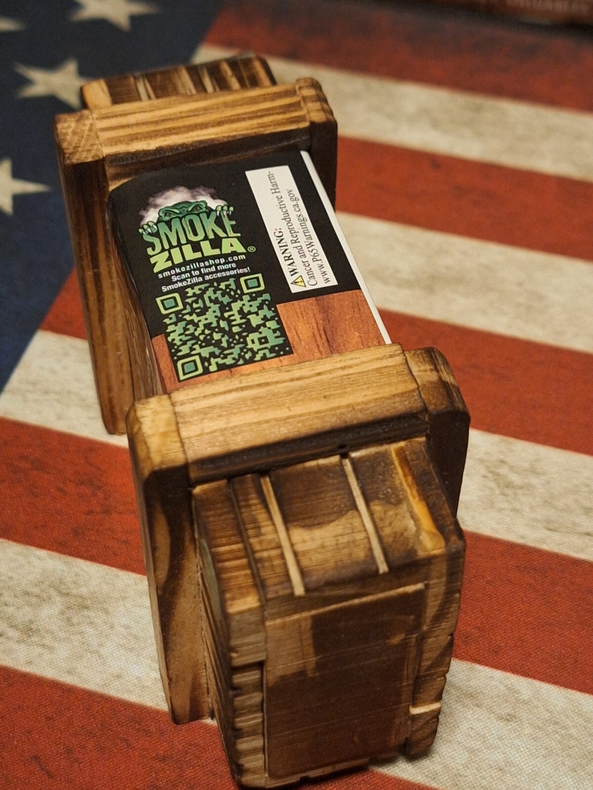Wood Crate Magic Puzzle Box