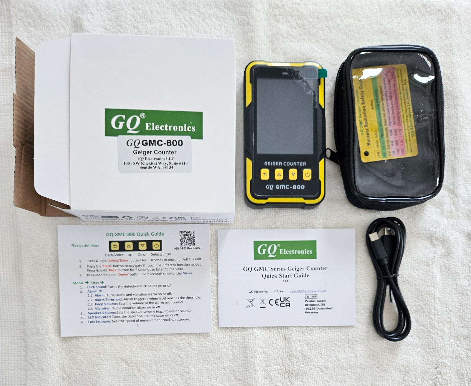 GQGMC=800 Geiger Counter