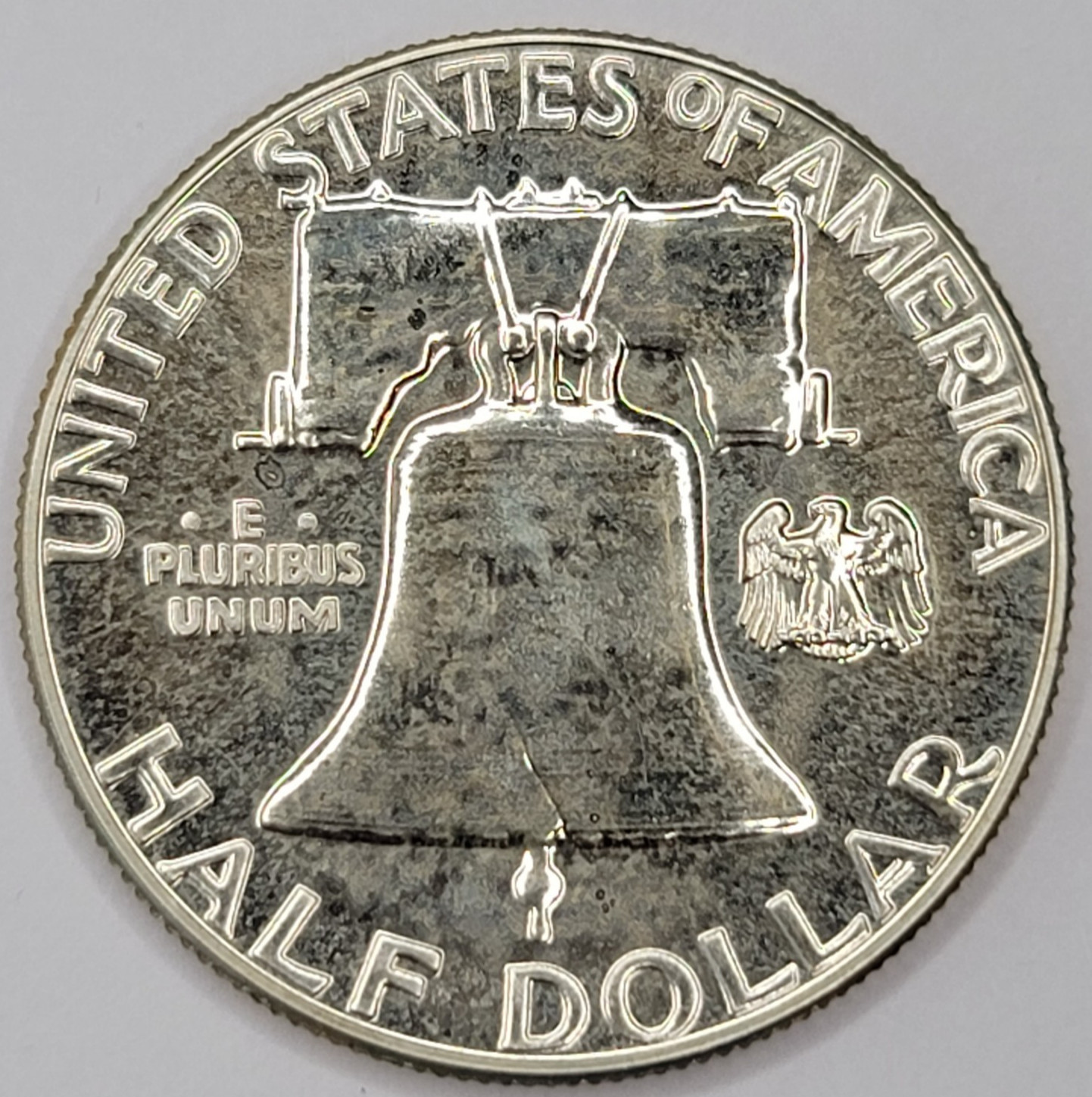 1957 Gem Proof Franklin Half Dollar 90% Silver