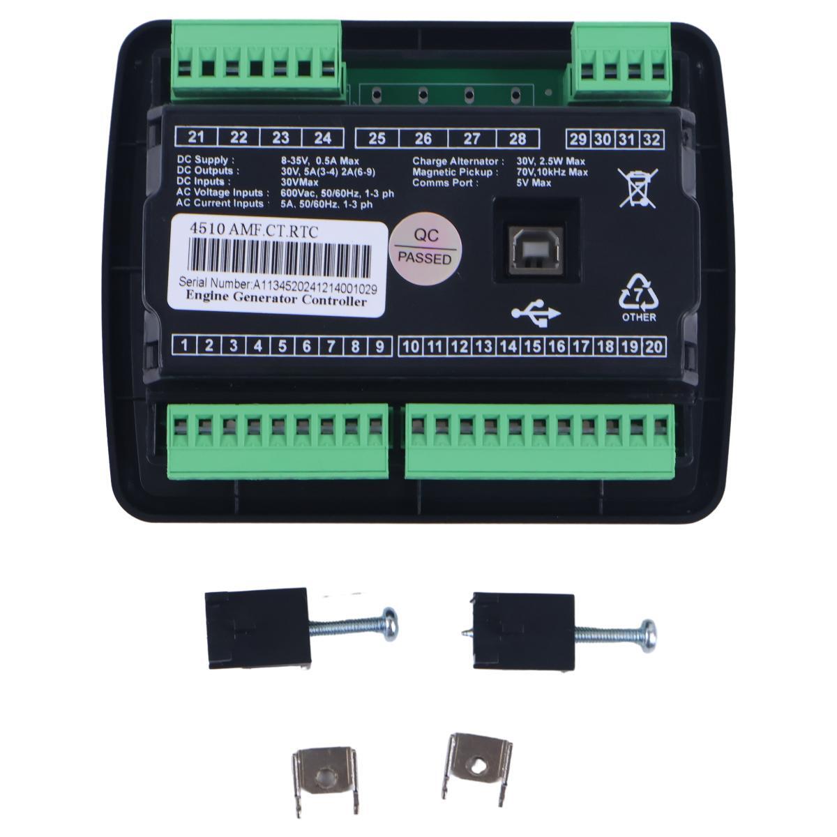 Auto Start Control Module DSE4510 Replacement Component for Deep Sea Genset