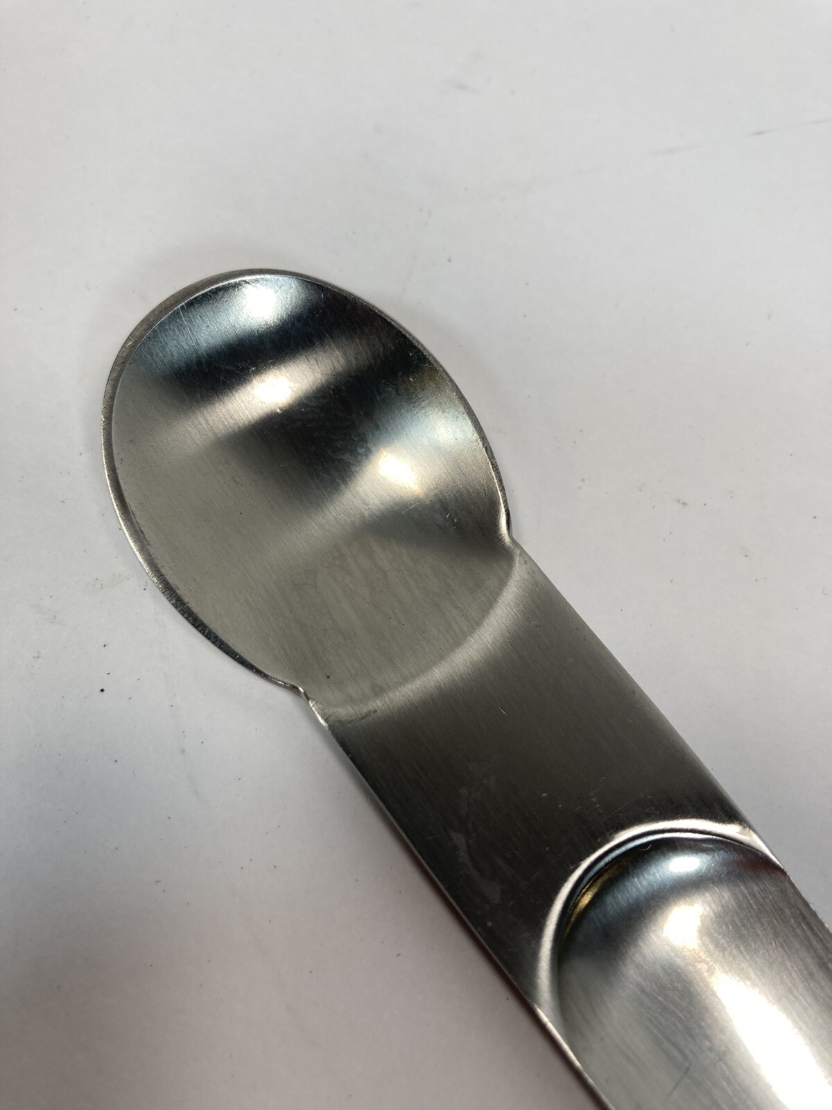 Mono-clip Stainless Flatware Set Peter Raacke Design*Missing large spoon in set*