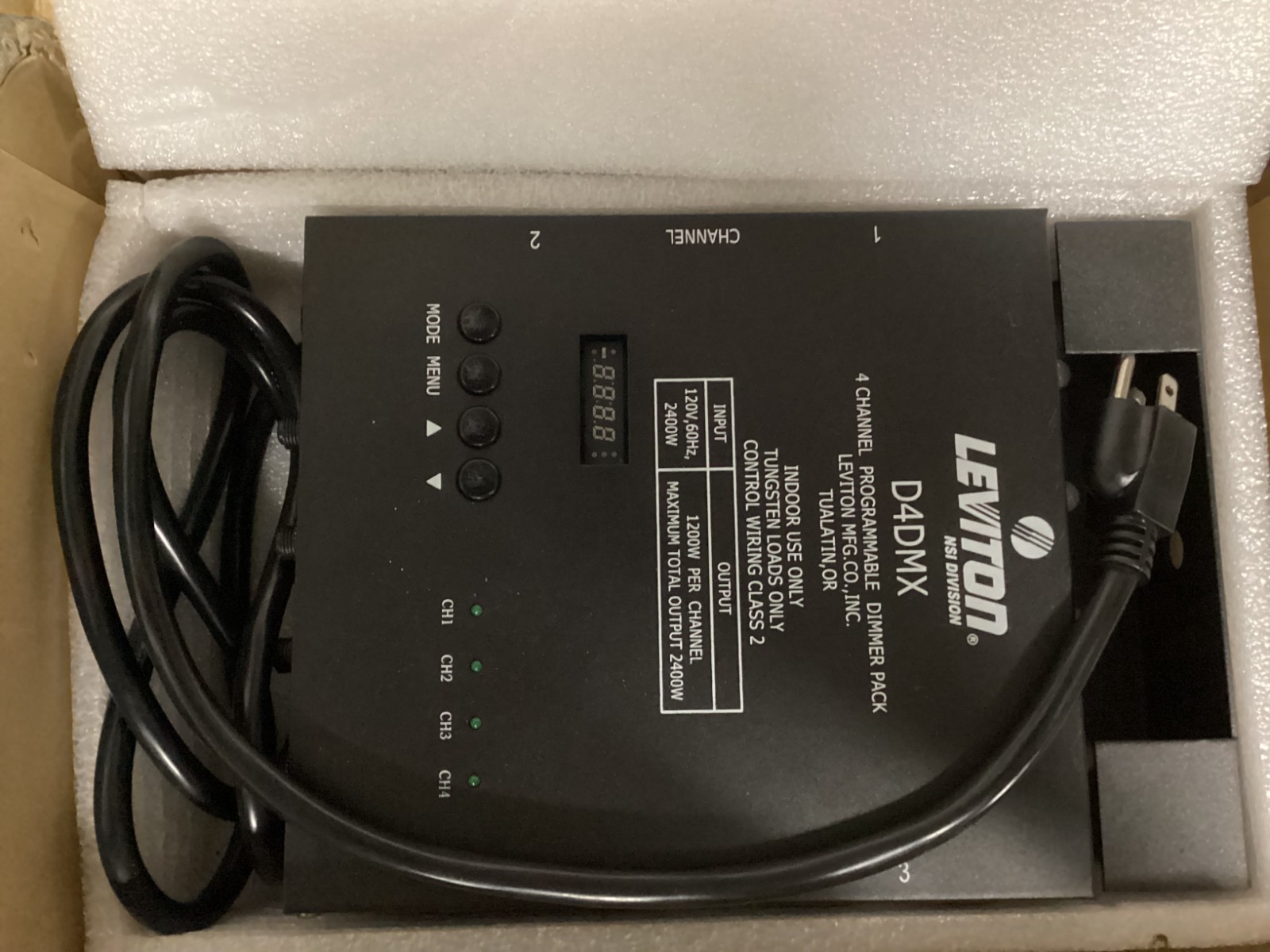leviton 004-D4DMX-MD5