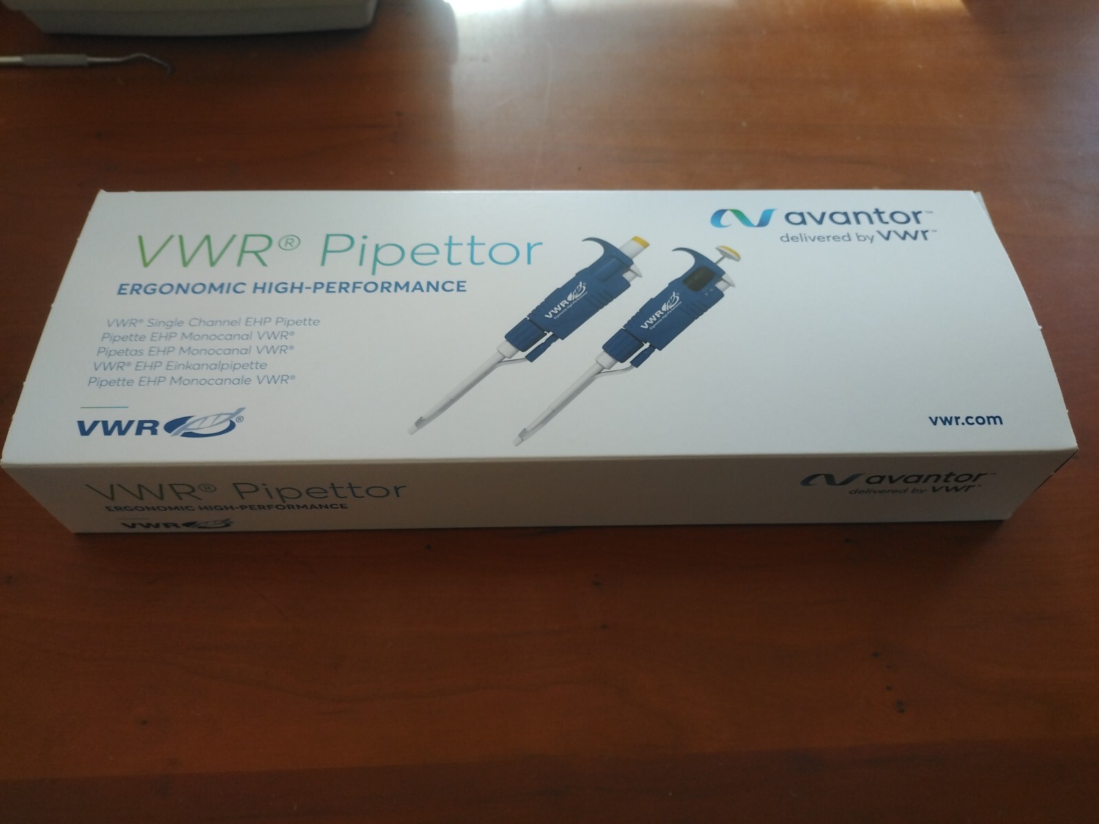 VWR High Performance EHP Single Channel Pipettor Variable 2-20 uL 89079-964 New