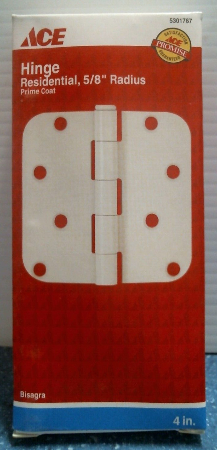 ACE 4" Hinge Residential, 5/8" Radius  (5301767)  FS