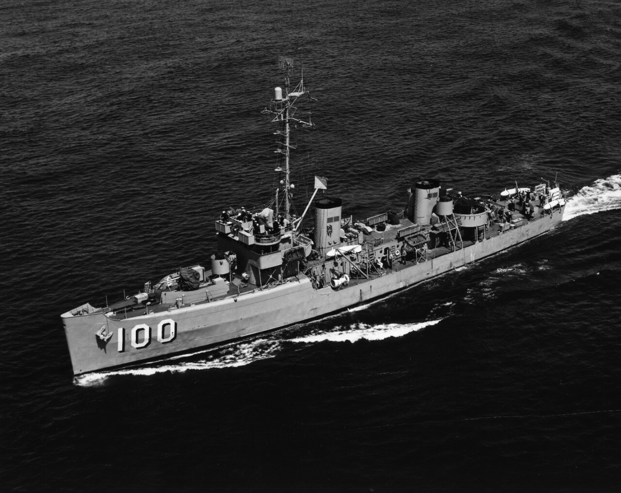 USS HEED 8X10 PHOTO AM-100 NAVY US USA MILITARY MINESWEEPER SHIP