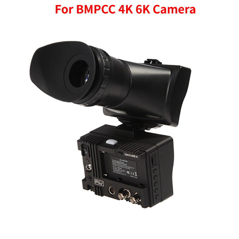 4.3" HD EVF Overview HDMI SDI Electronic ViewFinder Fit For BMPCC 4K 6K Camera