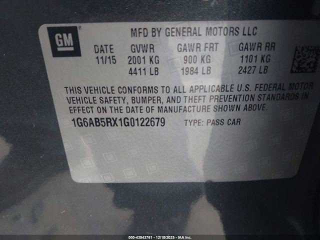 ATS 2016 Glove Box 4963452