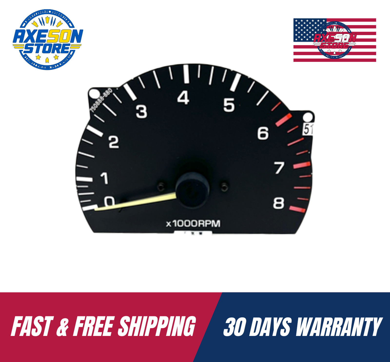 89-95 Toyota V6 4Runner Pickup Truck Tachometer Gauge for Instrument Cluster 3.0