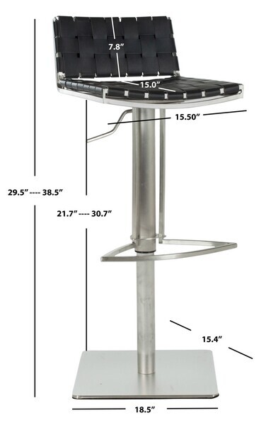 Safavieh MITCHELL BARSTOOL, Reduced Price 2172730093 FOX3001B
