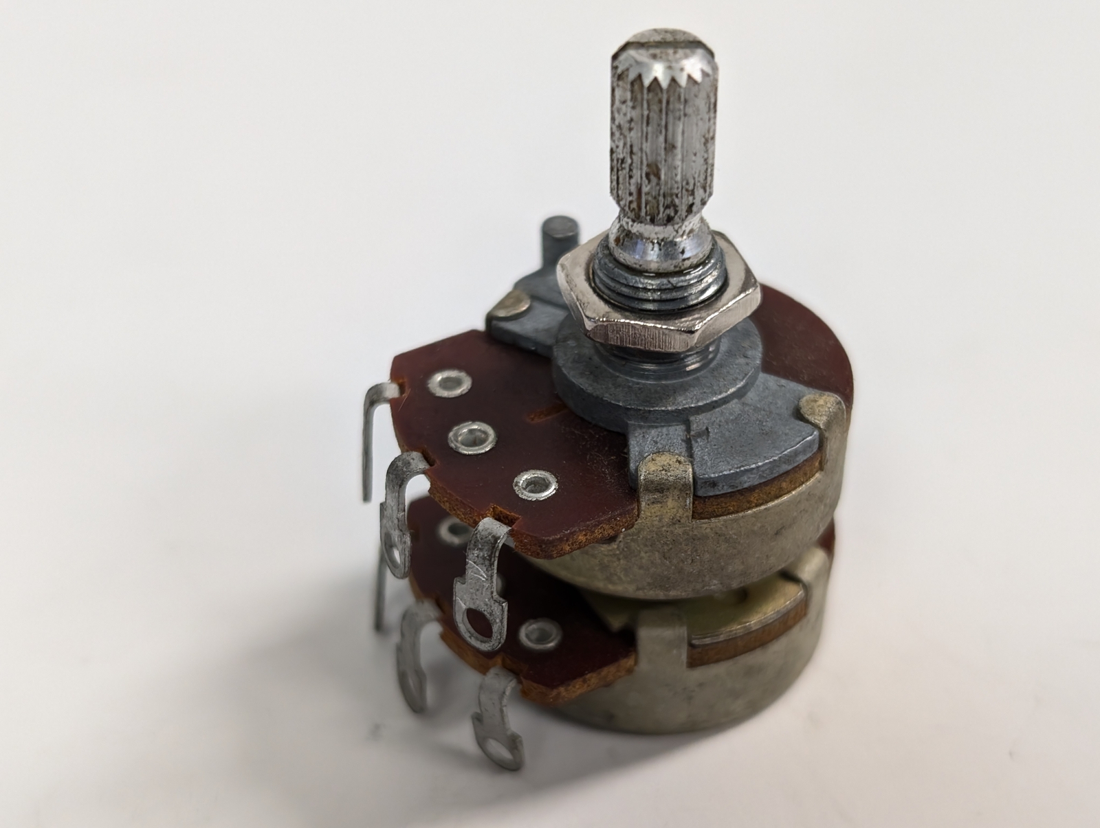 ALPS LINEAR TAPER DUAL 50K POTENTIOMETER