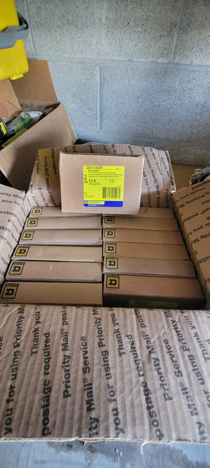 15 Amp QO GFCI BREAKERS