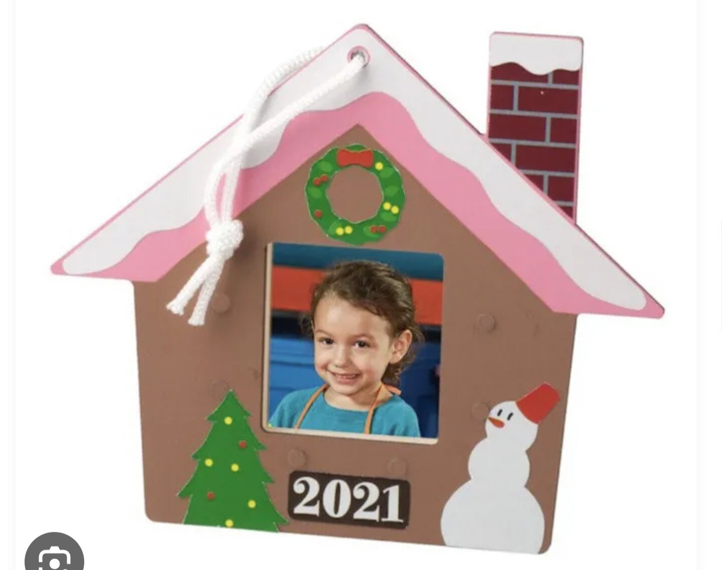NEW! Home Depot Kids Workshop Holiday House Ornament W Pin Sealed 🔥🔥