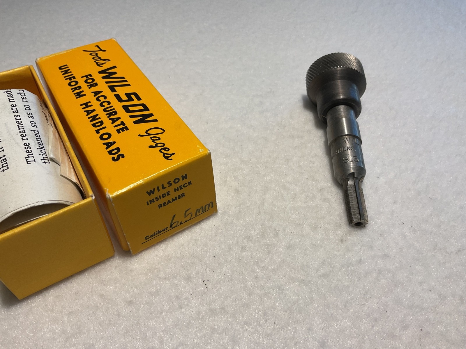 L E Wilson Inside Neck Reamer 6.5 MM