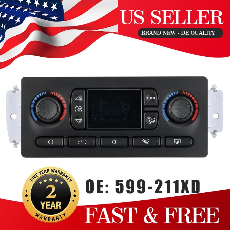 AC Heater Climate Control Module 599-211XD For Chevy GMC Improved Design 03-07🔥