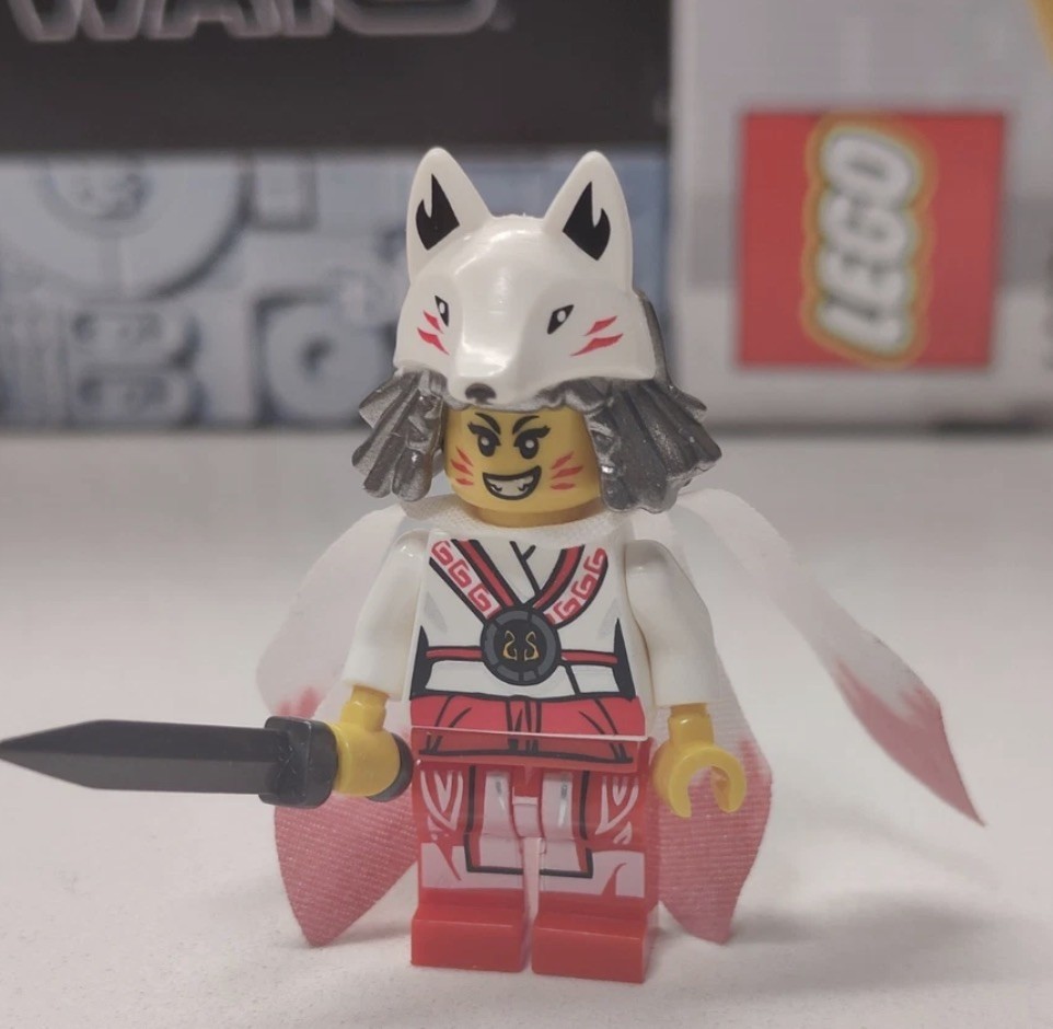 NEW Ninjago Akita Custom Lego Minifigure 70678 Castle of the Forsaken Emperor