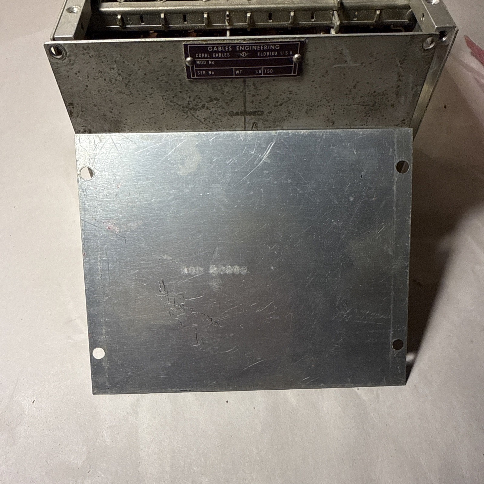 Vintage Aviation Gables Engineering Audio Control Panel PN: G-586-11
