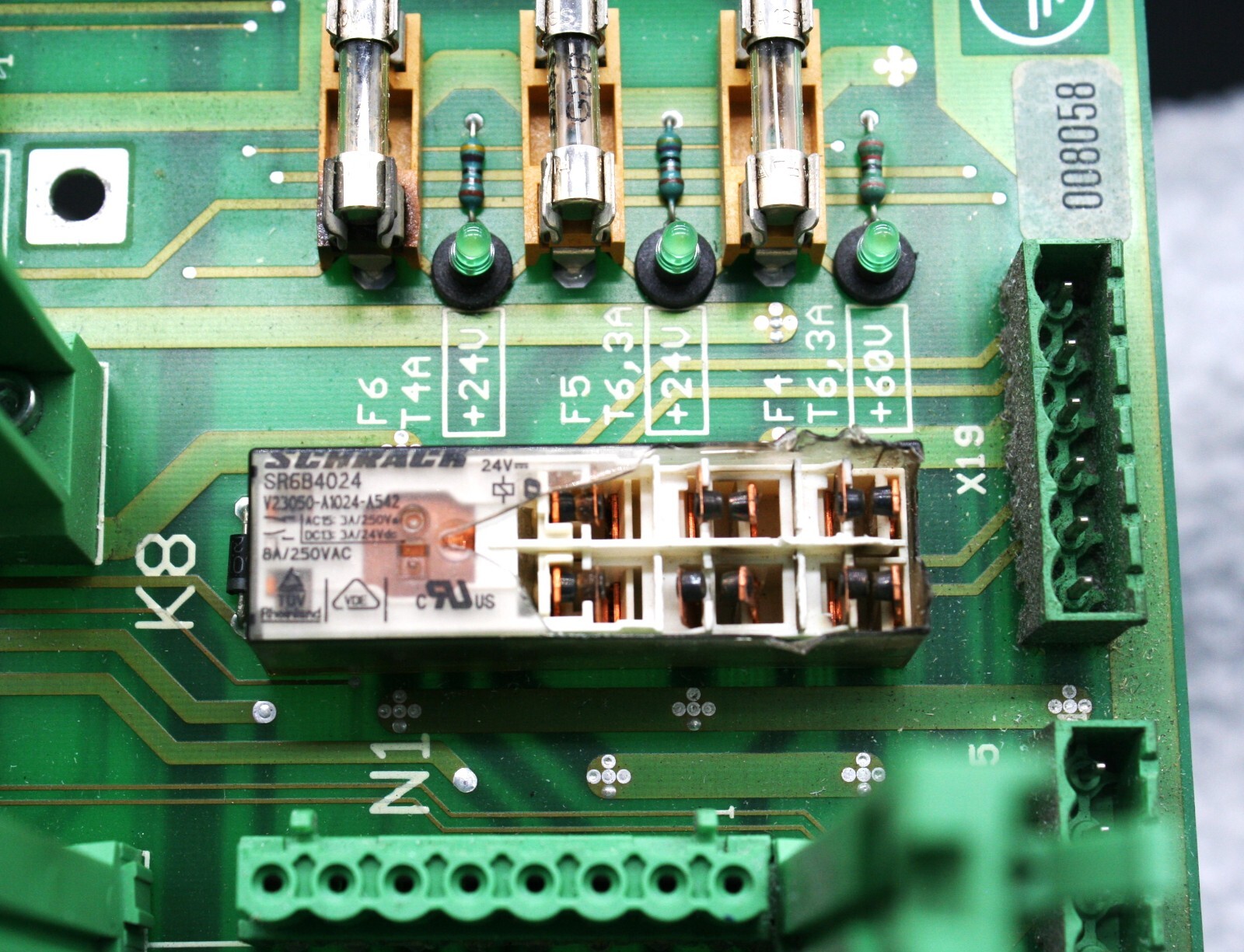 One Mosca ME3671 Board for Strapping Machine ME 3671