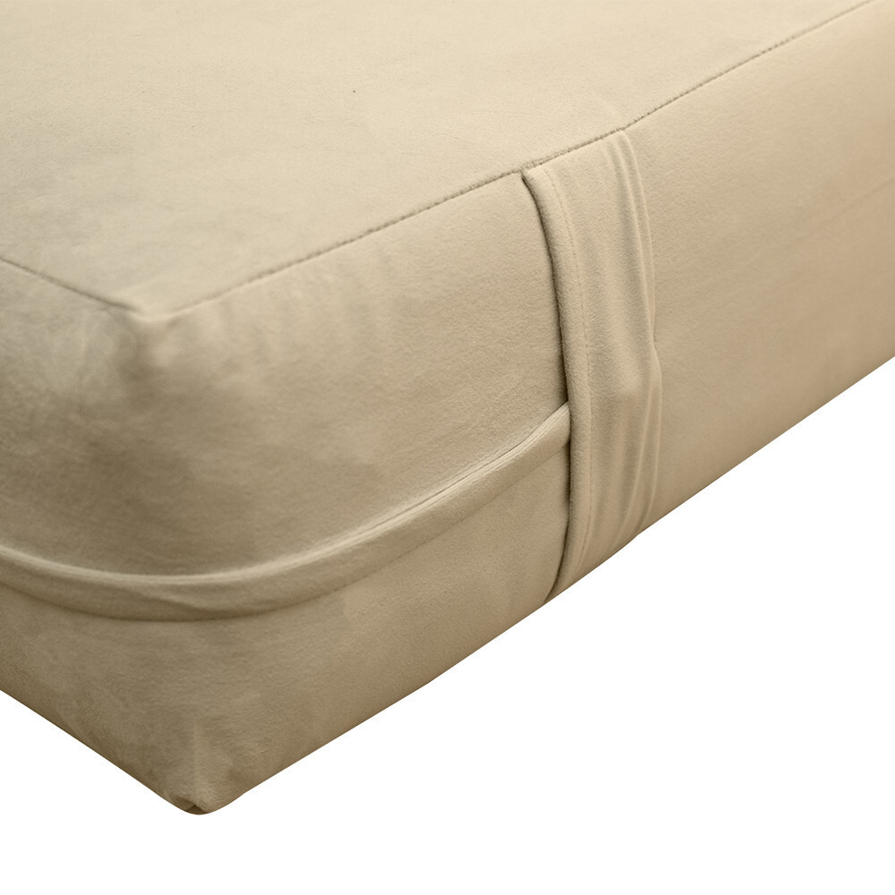 STYLE V6 TwinXL Velvet KnifeEdge Indoor Daybed Mattress Pillow |COVER ONLY|AD304
