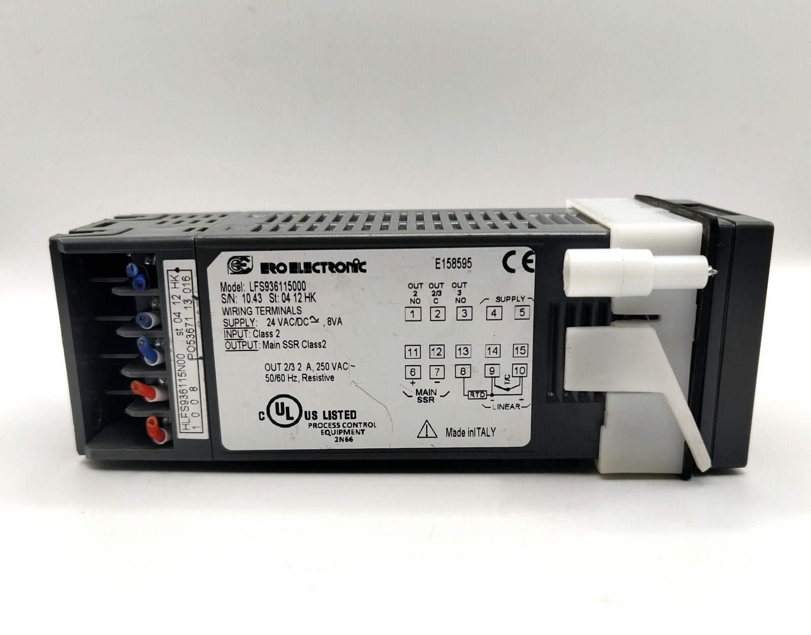ERO ELECTRONIC LFS936115000 temperature controller 24vAc/dc